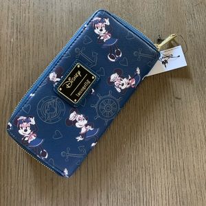 Blue Disney wallet